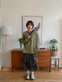 [unisex] Coinin Banding Bermuda Cargo Pants