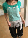 Narvi Dot See-through Halterneck Layered Sleeveless