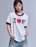 I HEART F Short Sleeve Tee