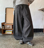 Kahiten Stripe Cotton Balloon Pants