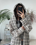 Luther Airy Hood Check Shirt