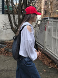 HAPPINESS STITCH BALL CAP