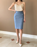 Brussel Satin Sleeveless Blouse