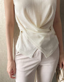 Niroin Cross Cap Sleeve Short Sleeve