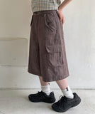 Teraka Cotton Bermuda Cargo Pants