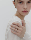 Ice Block Silver Ring S