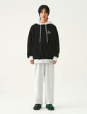 Small Drawing Color Matching Hoodie