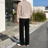 Renyu Hachi Zipper Collar Knit
