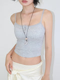 [with cup] LACE BUTTON SLEEVELESS