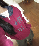Hugo Star Two-Way Hooded Zip-Up