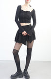 Leman Unbalanced Corset Skirt