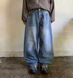 [unisex] Colliden Denim Wide Pants