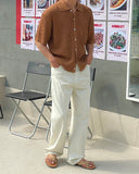 Hits Collar Knit Cardigan