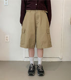 Ferdin Cotton Adjust Cargo Bermuda Pants