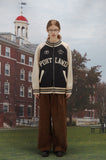 Portland Raglan Knit Zip-Up