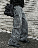 Mits Wide Cargo Denim