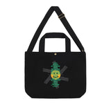 【Expend4bles X GRAVER】Metal Skull Smile Two Way Eco Bag