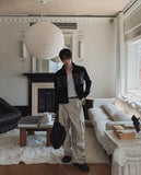 Paul Wide Cargo Cotton Pants