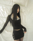 Hapyu Napoleon Skirt Pants