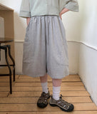 [Unisex] Gilporton Banding Cargo Bermuda Pants
