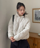 Kotanna Quilted Hooded Padded Jumper