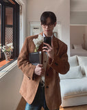 Soave Suede Overblazer