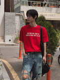 Poit Lettering Short Sleeve T-shirt