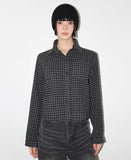 (WOOL) GINGHAM CHECK SHIRT