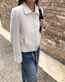Bellen Button Tweed Jacket