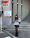 Cheat Loose Fit V-Neck Brush Knit