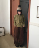 Teddys Side Pin Tuck Fleece Two Way Brushed Pants