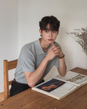 Cornell Waffle Collar Short Sleeve Knit