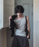 Leaders Rib Loose Fit Sleeveless
