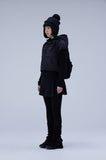 Hoodie shirring padding