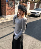 Mako Color Matching Layered Long Sleeve