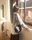 Enna Dot Nylon Crossbody Bag