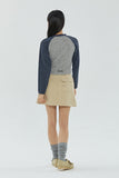 DESTROYED KNIT CROP SLEEVE