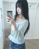 The Hearts Three Quarter Blouse
