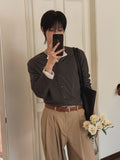 Daily Ribbed Round Cardigan