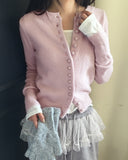 Poan Bean Button Knit Cardigan