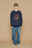 Flower Bear Graphic Sweater