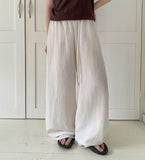 Enker Cool Banding Wide Linen Pants