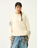 Multi Line Bear Smile Hoodie