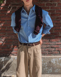 Heron Over Fit Oxford Shirt