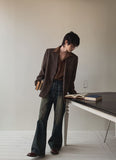 Kona Herringbone Classic Blazer