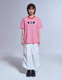TRIO Stripe Short Sleeve Tee