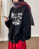 Lock Back Border Hoodie