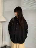 [unisex] Caranne Color Matching Hood Bomber Jacket