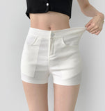 High Elasticity Span Slim Fit Shorts