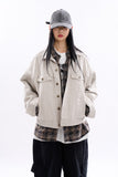 Ely washed loose trucker jacket